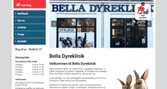 Desktop Screenshot of belladyreklinik.dk